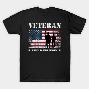 Veteran Proud To Have Served T-Shirt